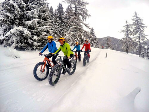 Fatbike fahren im Winter