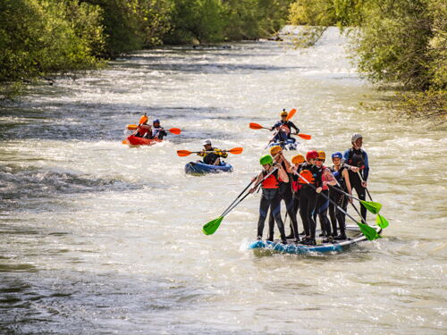 Wassersport an der Enns in Schladming