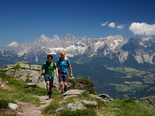 Wandern zur Gasselhöhe auf der Reiteralm