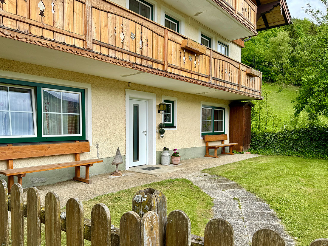 Eingang zum Apartment am Reithabhof in Schladming